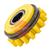 W001052  Kemppi Pressure Roll. 1.6mm V Groove. Yellow