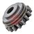 W001053  Kemppi Dura Torque 400 Drive Feed Roll. 2.0mm V Groove. Grey