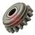 W001064  Kemppi Dura Torque 400 Compressing Feed Roll. 2.0mm knurled  V Groove. Grey