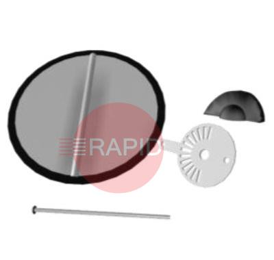 0000101218  Plymovent Shut-off Damper for Air Volume Control of MiniMan /MSA Arm Ø 125mm