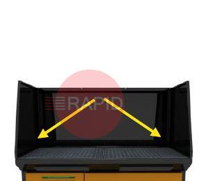 0040200030  Side Panels for Downdraft Table