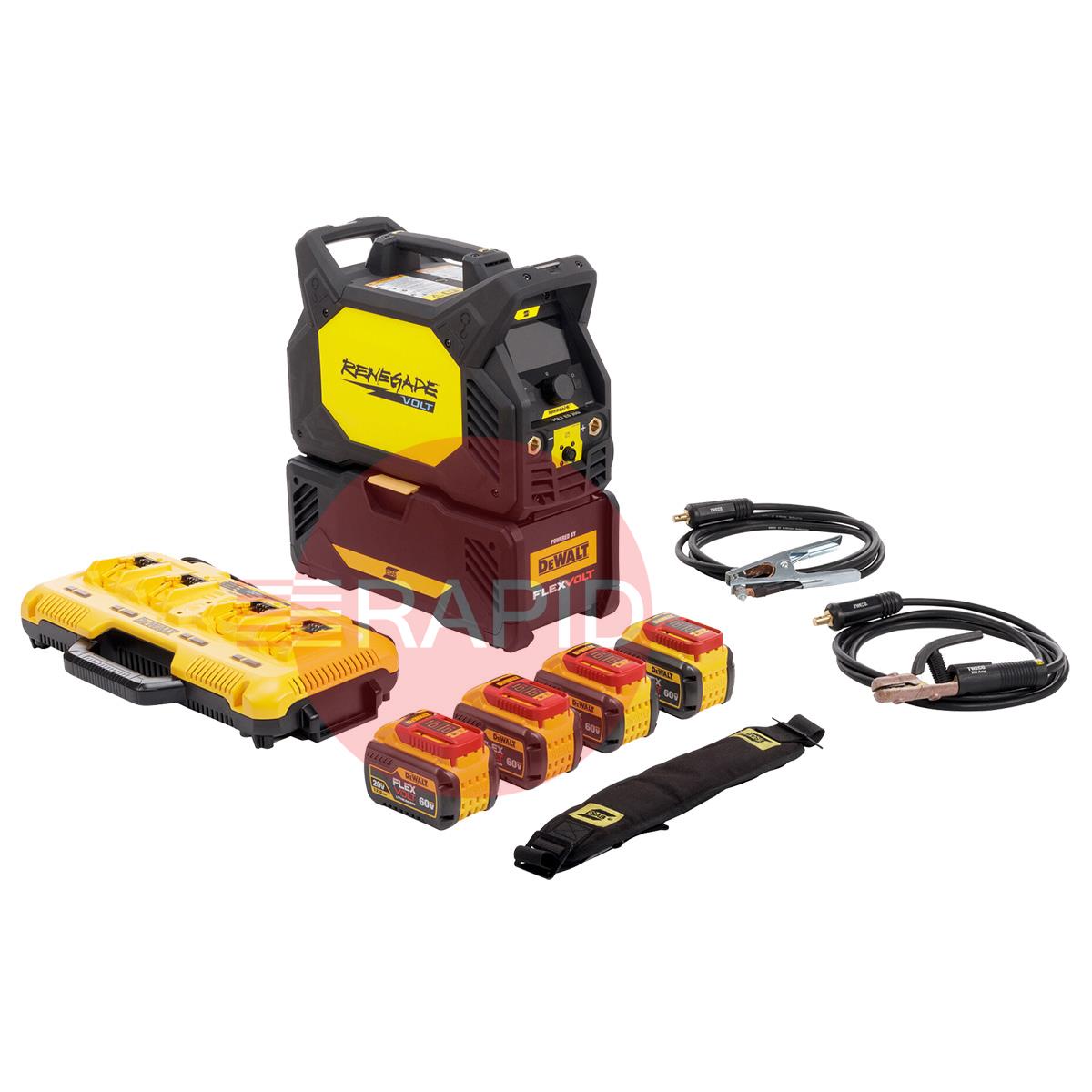 0447800883  ESAB Renegade VOLT ES 200i Cordless Battery-Powered Welder Package - 110/230v, 1ph