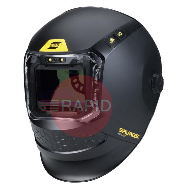 0700500950  ESAB Savage A50 LUX Auto Darkening Welding Helmet, Shades 5-13