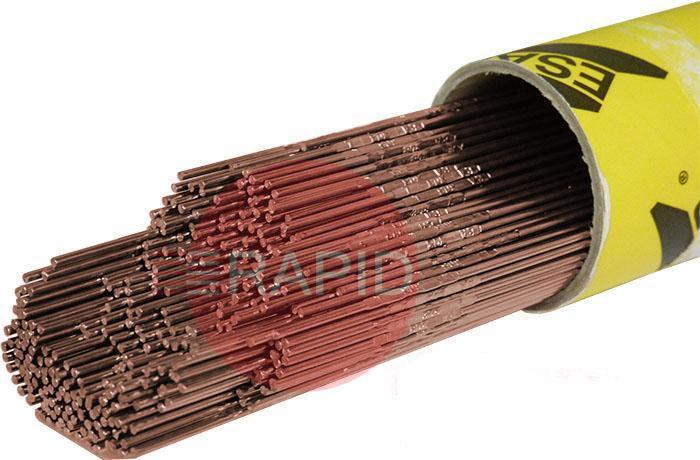 132624R150  ESAB OK Tigrod 13.26 2.4mm TIG Wire, 5Kg Pack. ER80S-G