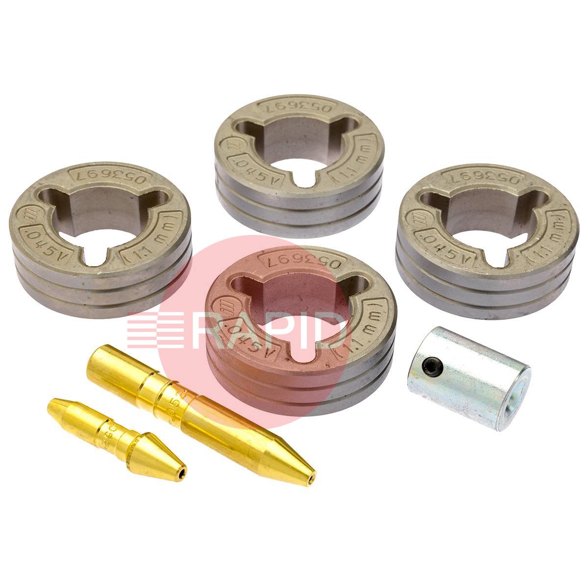 151027  Miller V-Groove 1,2mm Drive Roll Kit