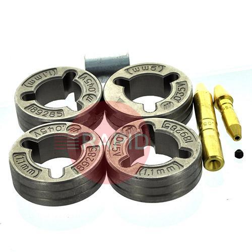 209533  Miller Drive Roll Set - V-Groove 1.0 - 1.2mm