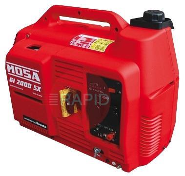 35.35102  MOSA GI2000 SX Inverter Petrol Generator - 1.5 kVA, 230v