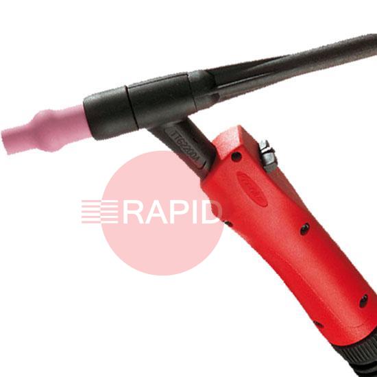 4,035,818  Fronius - TTG 2200-TCS F/4m - TIG Manual Welding Torch, Gascooled, F Connection TIG Comfort Stop