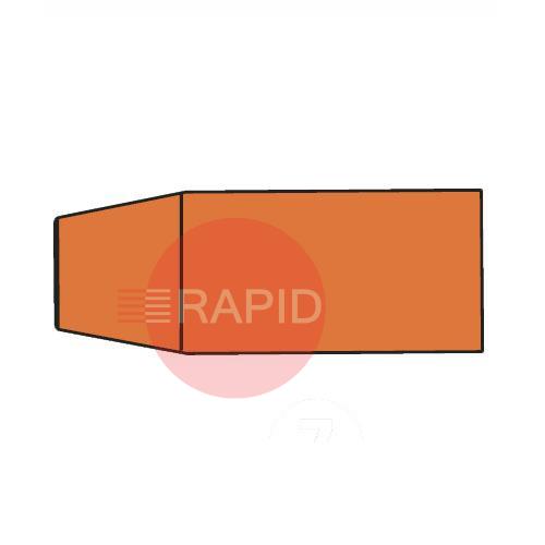 42,0001,4790,5  Fronius - Gas Nozzle ø15 / ø27x73 CT HD (Pack of 5)