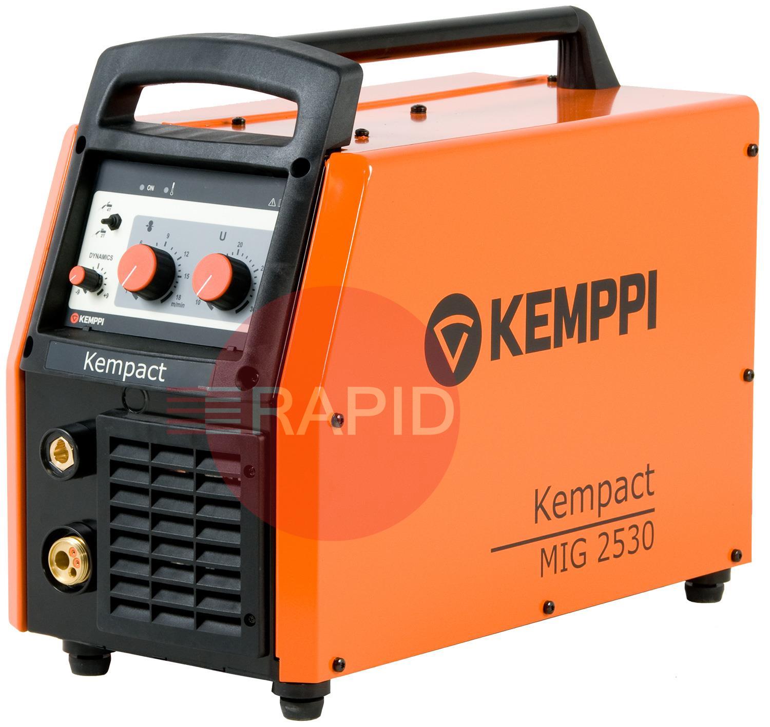 621853002  Kemppi Kempact 2530 MIG Welder, 400v 3ph