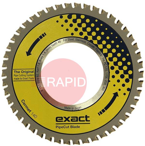 7010496  Exact Cermet 140 Cutting Blade For Materials: Stainless Steel, Steel, Copper, Plastic