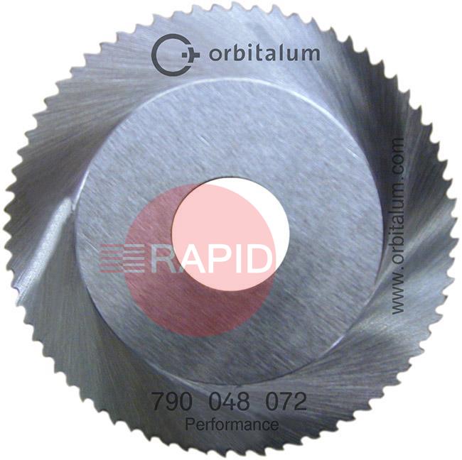 790048072  Orbitalum GF Performance Sawblade Ø 63 Cut Thickness 1mm - 3mm