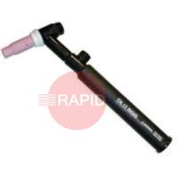 CK-CK26V12RSFRG  CK26V 3 Series Gas cooled 200 amp 4m Tig Torch With 1pc Superflex Cable &.Gas Valve 3/8 BSP.