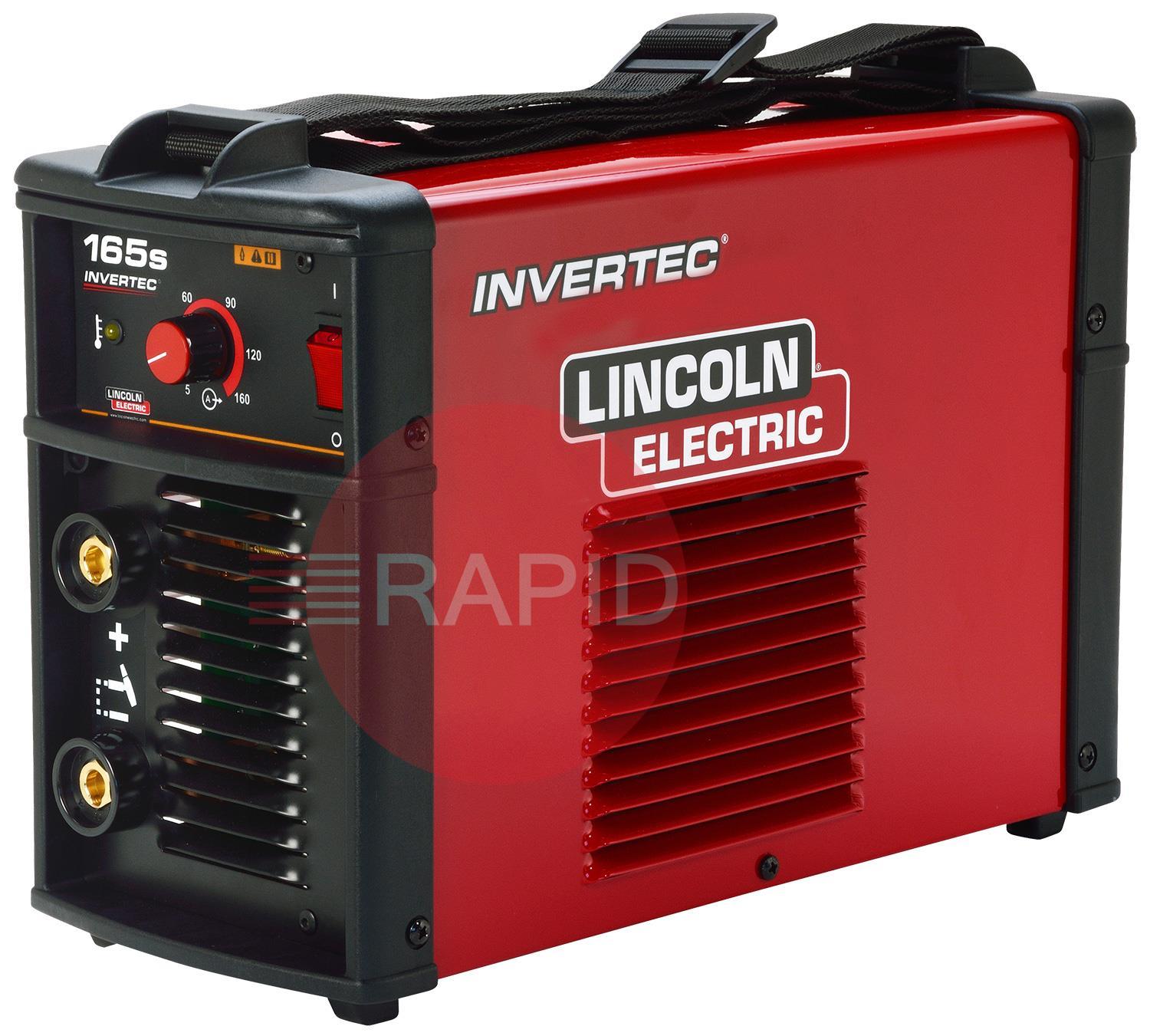 K14171-1  Lincoln Invertec® 165S Standard Arc Welder 230v 1ph +/- 15%