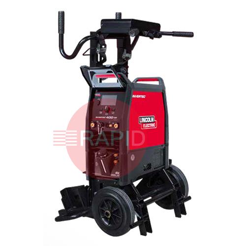 K14390-2WP  Lincoln Invertec 400TP DC TIG Inverter Welder Ready To Weld 2-Wheel Water Cooled Package - 415v, 3ph