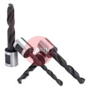 KST055  Metric Twist Drill Set Inc 6, 8, 10, 12mm on 19mm Shanks.
