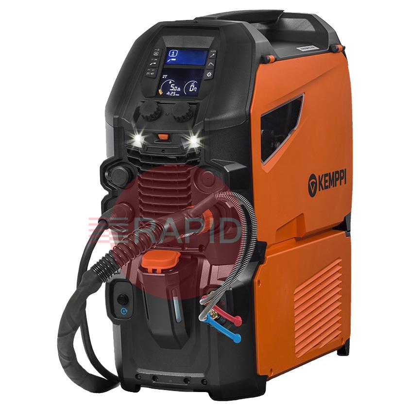 P501CGX3  Kemppi Master M 353G MIG Welder Water Cooled Package, with GX 305W 3.5m Torch - 400v, 3ph