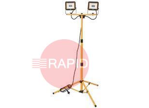 PAR-BRE1253438  Brennenstuhl 2 x 20w Double Tripod Site Light