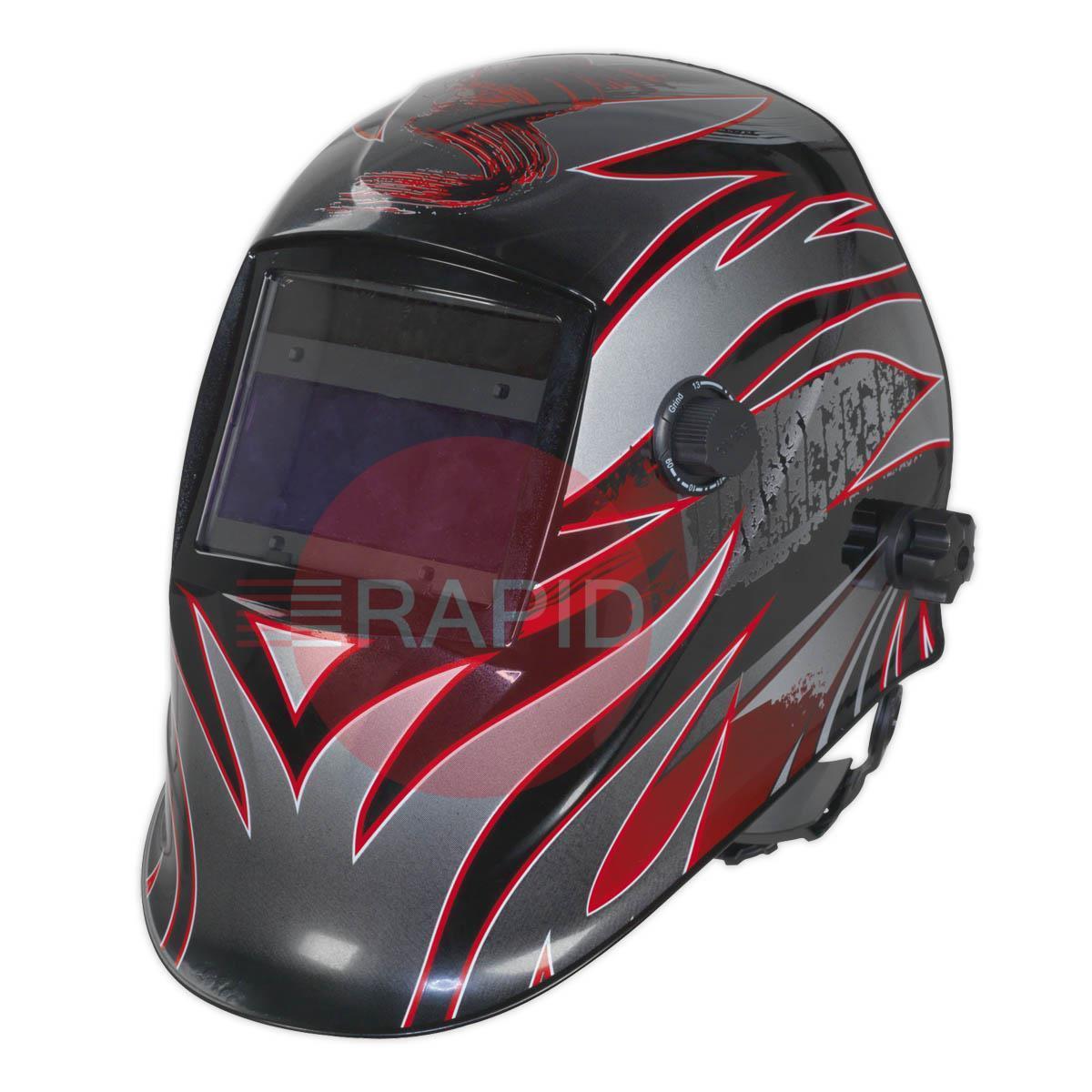 PPWH600  Welding Helmet Auto Darkening Shade, 9-13