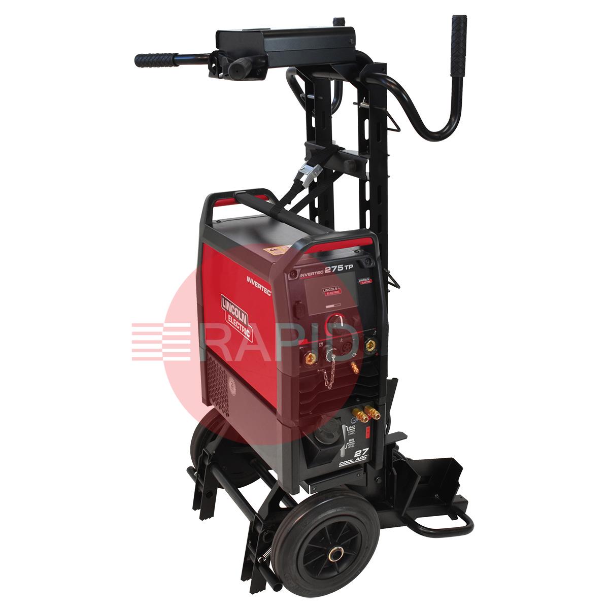 K14243-1WP  Lincoln Invertec 275TP DC TIG Inverter Welder Ready To Weld Water Cooled Package - 415v, 3ph