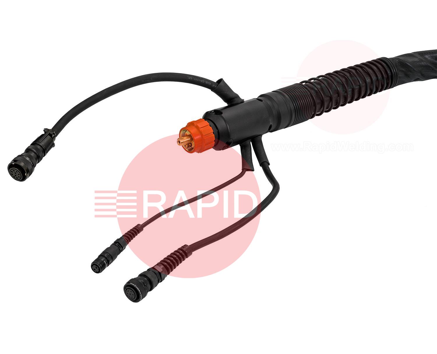 SGTXG255CBL  Kemppi Supersnake GTX Air Cooled Interconnection Cable (Std Liner FE 1.0-1.6mm) - 25m / 50mm2