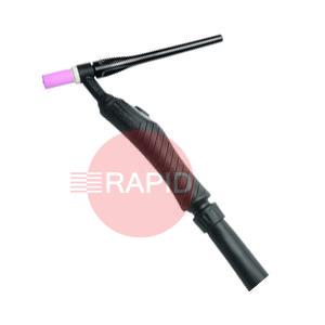 W000278896  Lincoln WTT2 18 EB Water-Cooled TIG Torch with 5 Pin Plug, 4m