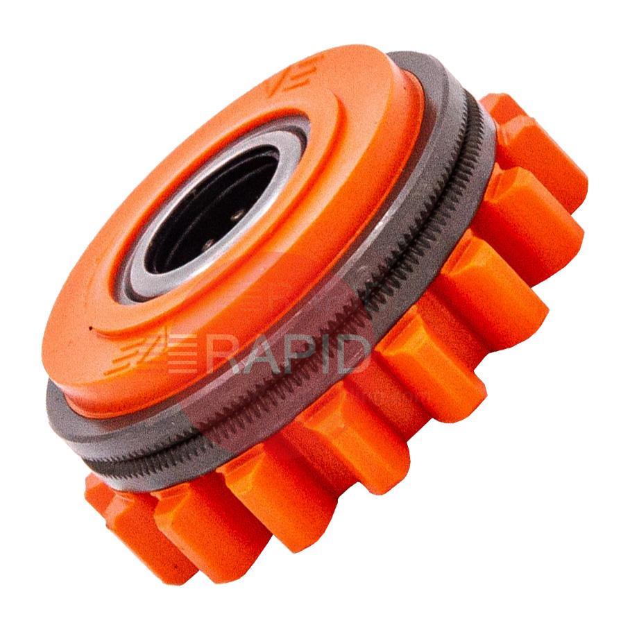 W001060  Kemppi Compressing Roll. 1.2mm knurled  Orange