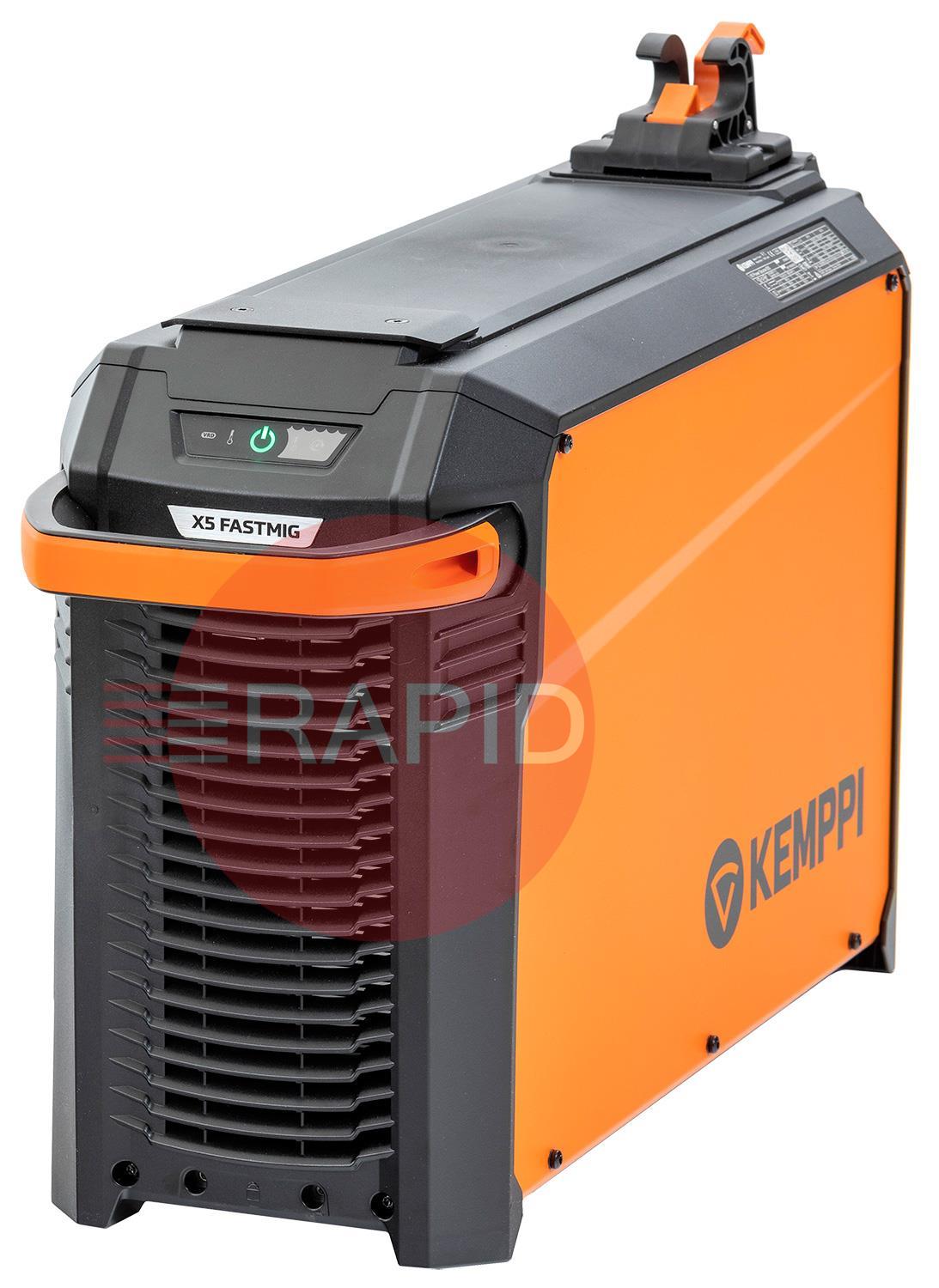 X5110400010  Kemppi X5 FastMig 400 WP Power Source  400v, 3ph Includes WiseSteel special process and Work Pack (welding curves)