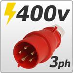 400V Plugs